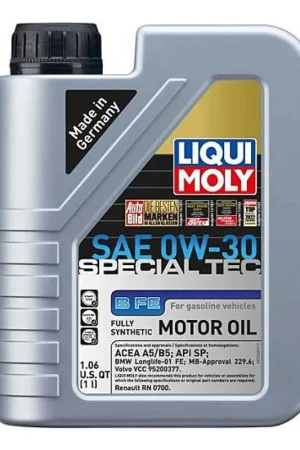 Certified LIQUI MOLY 1L Special Tec B FE Motor Oil SAE 0W30