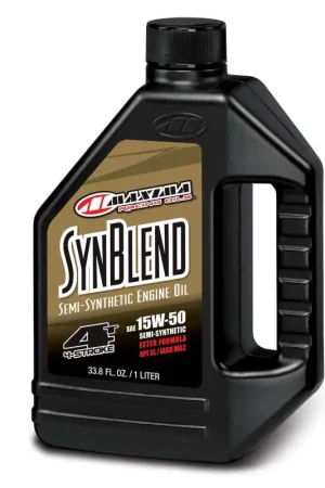 Maxima Syn Blend Ester 4T Semi-Synthetic 15W50 Engine Oil - 1L Don’t Miss Out