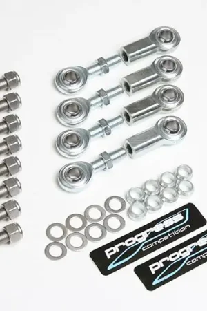 Progress Tech 97-13 Chevrolet Corvette (C5/C6) 3-Piece End Link Kit (Pair) - Front & Rear Holiday Sale