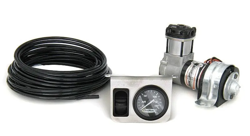 High Quality Ridetech Small OverLoad Style Compressor Kit 1-Way On Demand