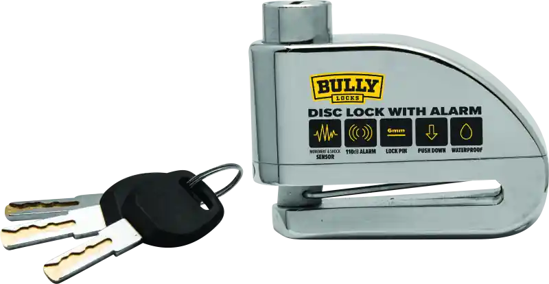 Bully Lock Disc Alarm - 6mm Fast Shipping