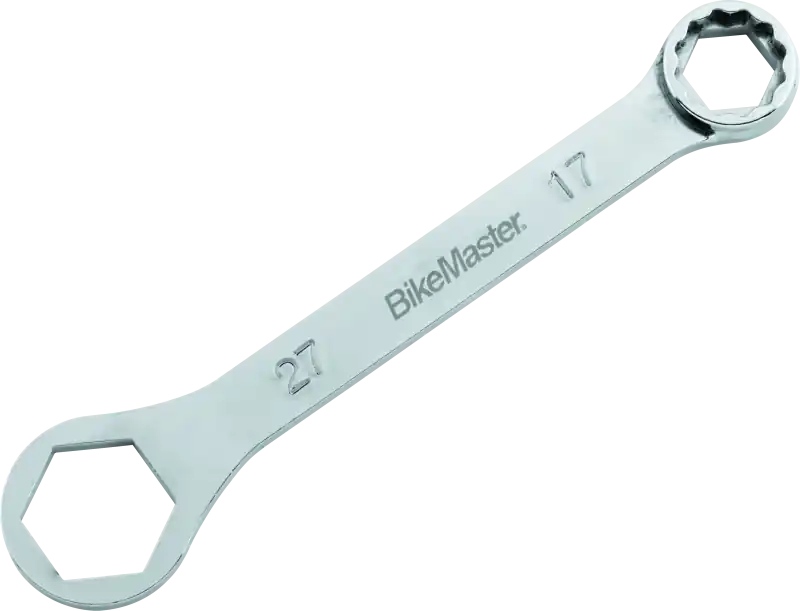 Order Now BikeMaster Rider Wrench - 27mm 6-pt x 17mm 12-pt