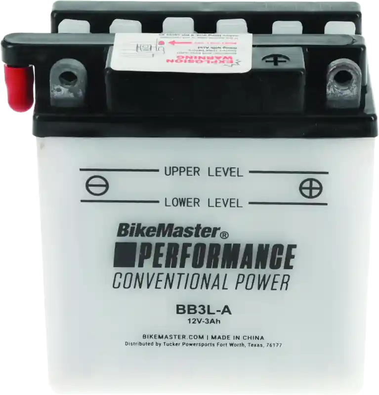 Free Returns BikeMaster Battery - BB3L-A