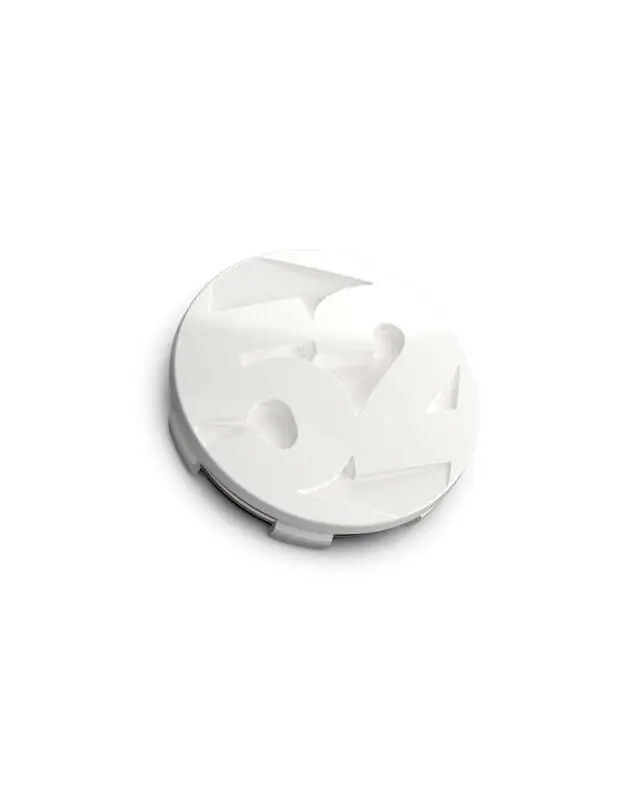 fifteen52 65mm Snap In Center Cap Single for Rally Sport/MX/SV Wheels - Rally White (Gloss White) Free Delivery