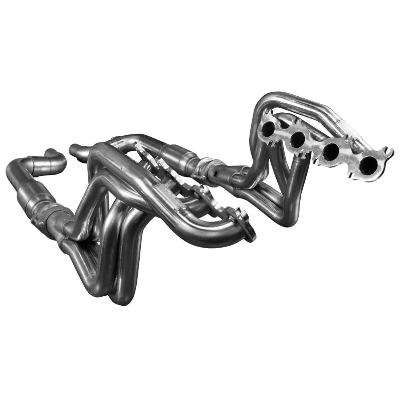 Markdown Kooks 2024 Mustang GT/D.H. 5.0L 4V 2in x 3in SS Headers w/ H.O Green Catted Connection Pipe