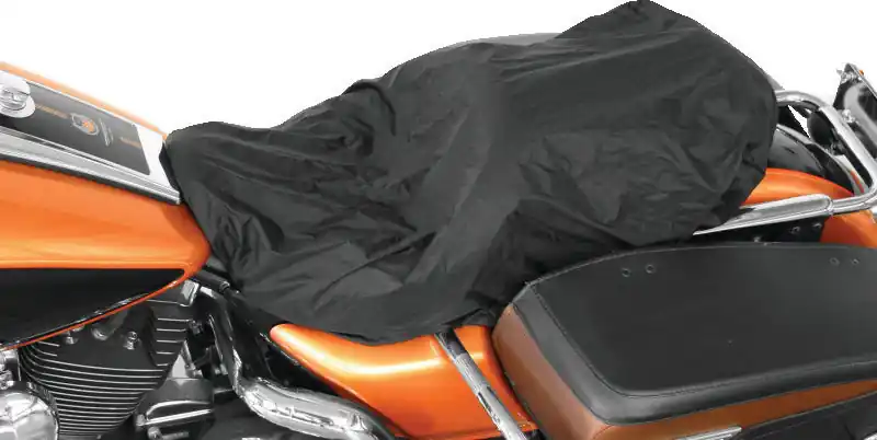 Mustang Harley Rain Covers Standard - Black Money Back Guarantee