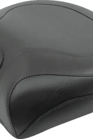 Mustang 00-15 Harley Softail Standard Rear Tire Wide Touring Recessed Passenger Seat - Black Trending