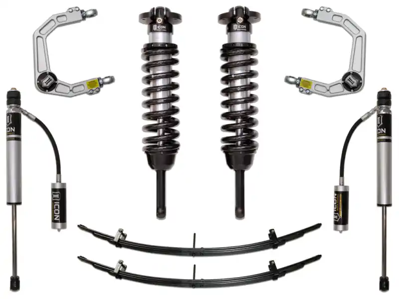 Free Delivery ICON 05-15 Toyota Tacoma 0-3.5in/2016+ Toyota Tacoma 0-2.75in Stg 3 Suspension System w/Billet Uca