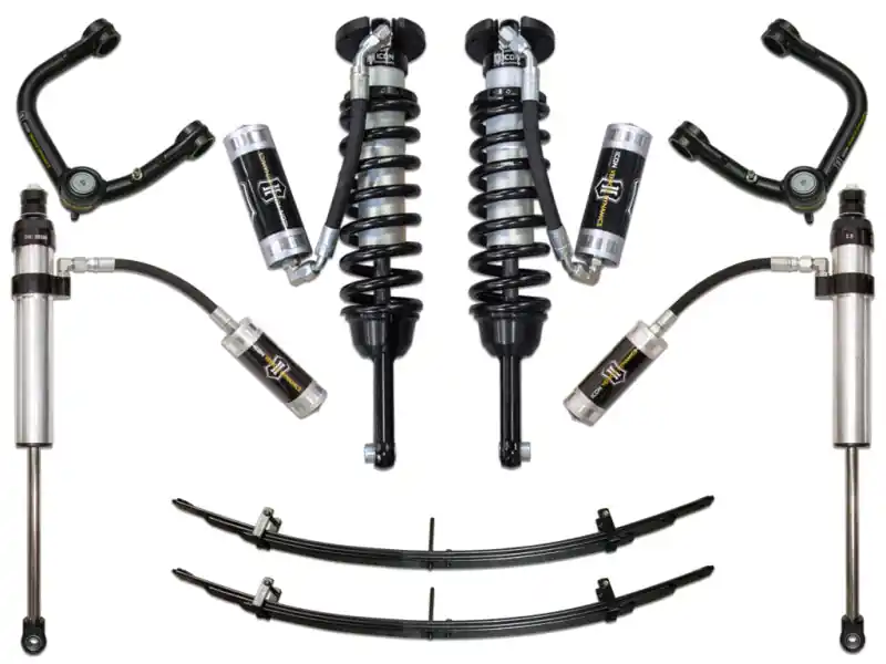 ICON 05-15 Toyota Tacoma 0-3.5in/2016+ Toyota Tacoma 0-2.75in Stg 5 Suspension System w/Tubular Uca Last Chance