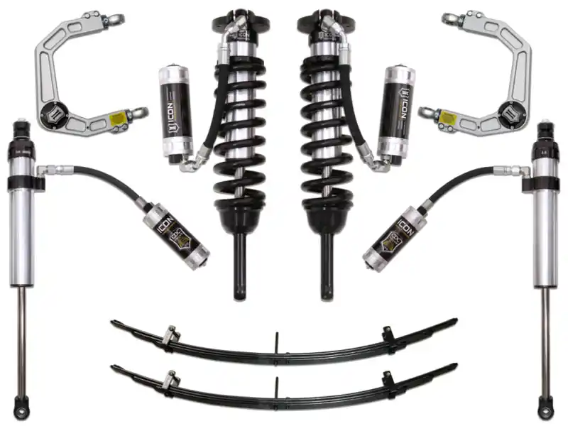 ICON 05-15 Toyota Tacoma 0-3.5in/2016+ Toyota Tacoma 0-2.75in Stg 6 Suspension System w/Billet Uca Final Sale