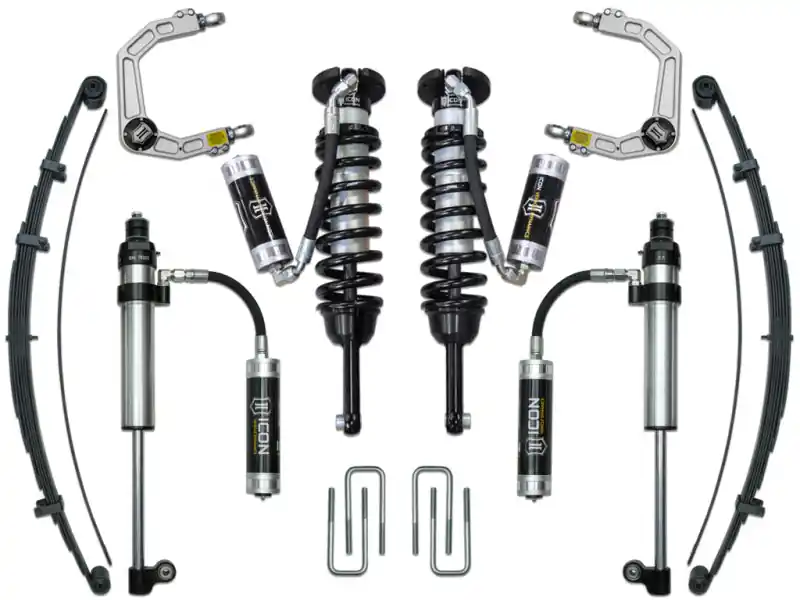 Direct From Manufacturer ICON 05-15 Toyota Tacoma 0-3.5in/16-17 Toyota Tacoma 0-2.75in Stage 8 Suspension System w/Billet Uca