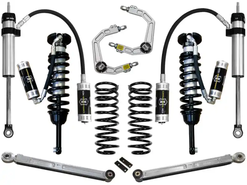 ICON 03-09 Toyota 4Runner/FJ 0-3.5in Stage 5 Suspension System w/Billet Uca Genuine