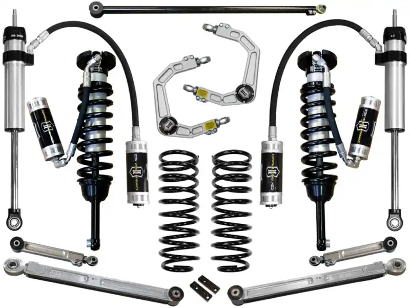 ICON 03-09 Toyota 4Runner/FJ 0-3.5in Stage 6 Suspension System w/Billet Uca Popular