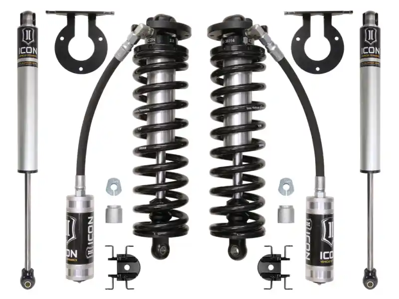 ICON 05-16 Ford F-250/F-350 2.5-3in Stage 1 Coilover Conversion System New Release