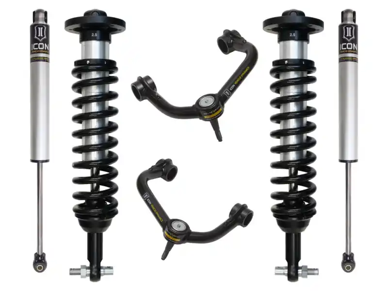 ICON 2015+ Ford F-150 4WD 0-2.63in Stage 2 Suspension System w/Tubular Uca Next Day Delivery