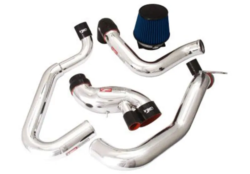 Injen 03-06 Evo 8/9/MR Cast Aluminum Intake System w/ Full Intercooler Piping Polished Short Ram Int Shop Now