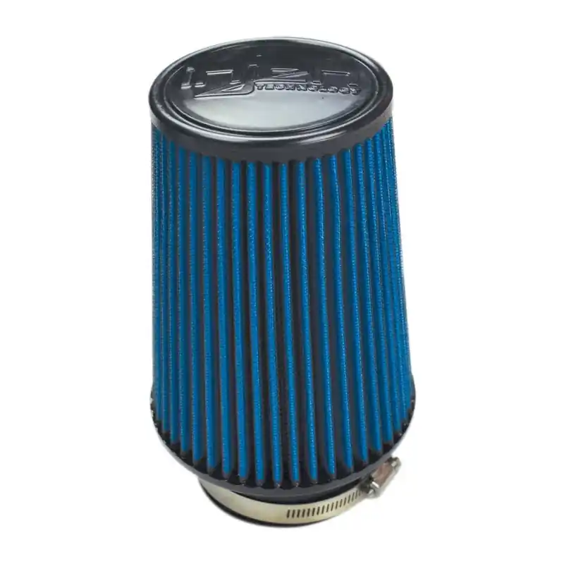 Same Day Shipping Injen Super Nano-Web Dry Air Filter - 3.25in Neck / 5.25in Base / 7in Height / 4in Top 45-Pleat