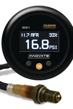 Innovate SCG-1 Solenoid inBoostin Controller & Wideband Gauge Kit Today Only