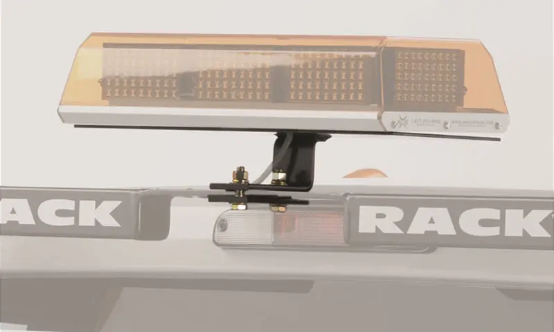 Budget BackRack Light Bracket 16in x 7in Base Center Mount