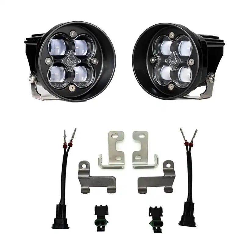 Deal Baja Designs 12-21 Toyota Tacoma/Tundra/4Runner(Excl Limited) Squadron-R Fog Pocket Light Kit