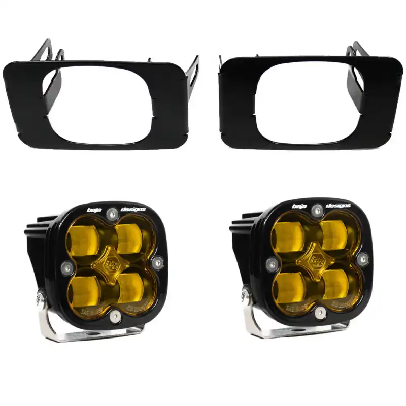Baja Designs 17-18 F-150 Super Duty Fog Lights - Amber Fan Favorite