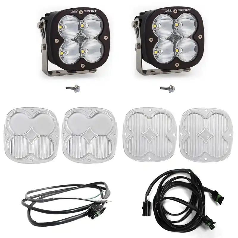 Original Baja Designs 2021+ Ford Bronco A Piller Light Kit XL Sport Spot w/Upfitter
