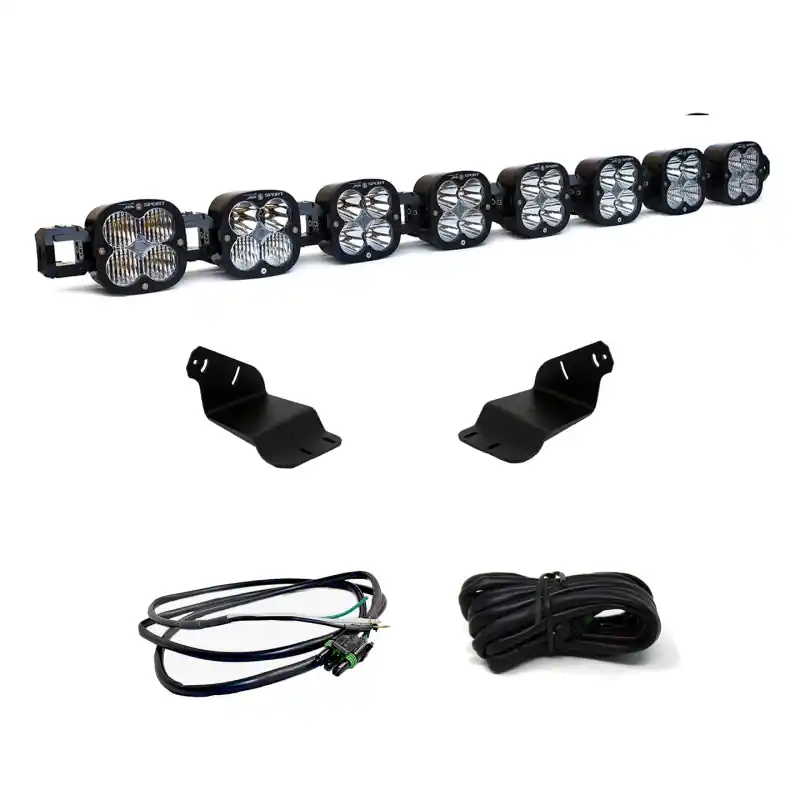 Baja Designs 2021+ Ford Bronco Roof Light Bar Kit 8 XL Linkable w/Upfitter Direct From Manufacturer
