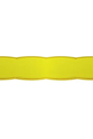 Baja Designs 10in Rock Guard Light Bar Cover - Amber Money Back Guarantee
