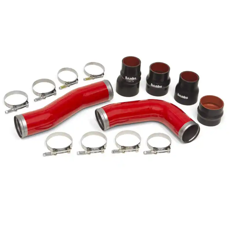 Fresh Stock Banks Power 10-12 Ram 6.7L Diesel OEM Replacement Cold Boost Tubes - Red