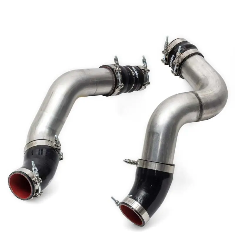 Banks Power 19-21 Ram 2500/3500 6.7L Cummins Boost Tube Upgrade Kit - Red Raw Finish Mega Sale