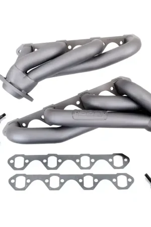 Budget BBK 79-93 Mustang 5.0 Shorty Unequal Length Exhaust Headers - 1-5/8 Titanium Ceramic