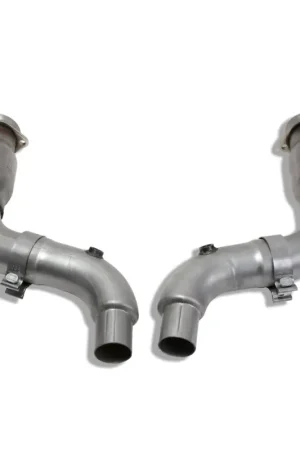 BBK 05-20 Dodge Challenger/Charger 6.1/6.2/6.4L Hemi 3in Catted High Flow Mid Pipe Modern