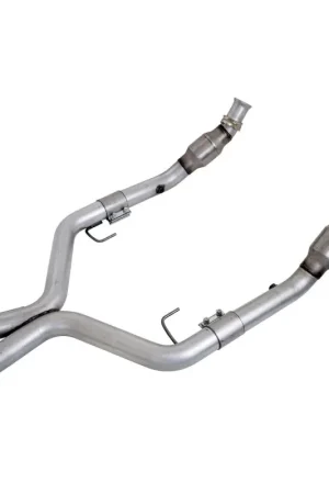 BBK 05-10 Mustang 4.6 GT High Flow X Pipe With Catalytic Converters - 2-3/4 Certified