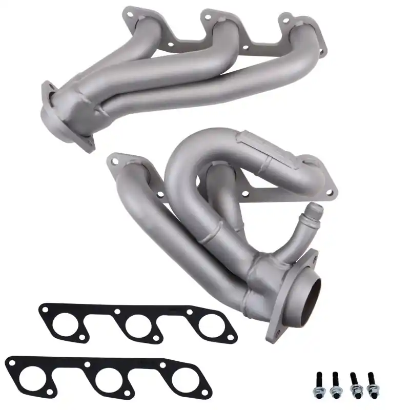 Fan Favorite BBK 05-10 Mustang 4.0 V6 Shorty Tuned Length Exhaust Headers - 1-5/8 Titanium Ceramic