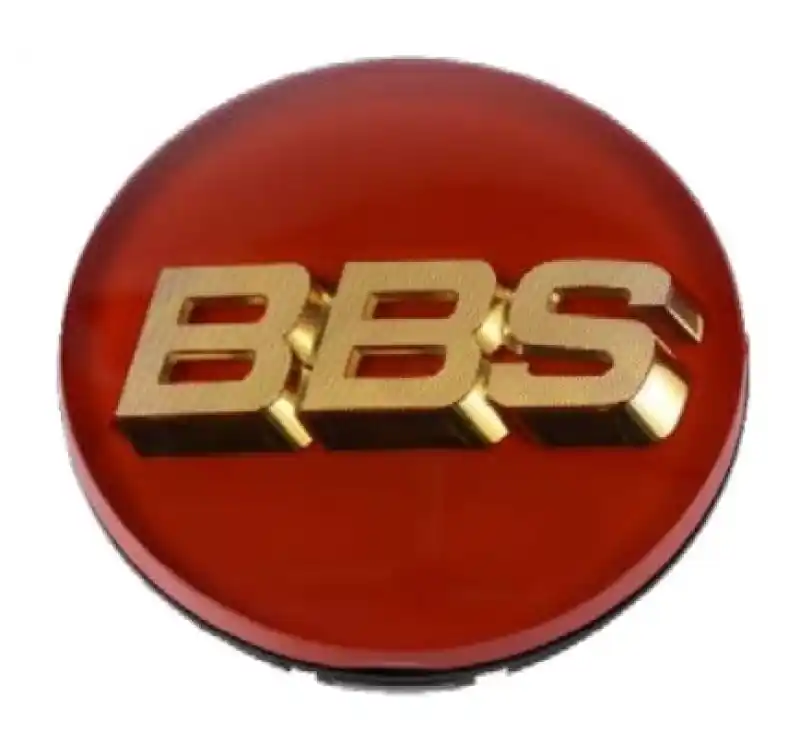 Seasonal Sale BBS Center Cap 56mm Red/Gold (56.24.012)
