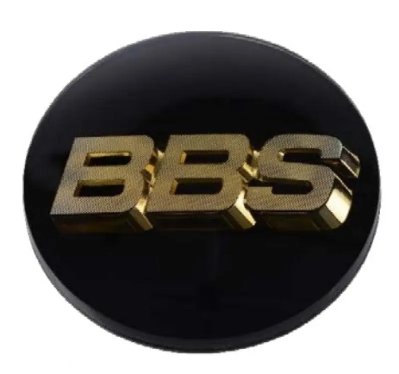 Buy Today BBS Center Cap 70.6mm Black/Gold (4-tab) (56.24.120)