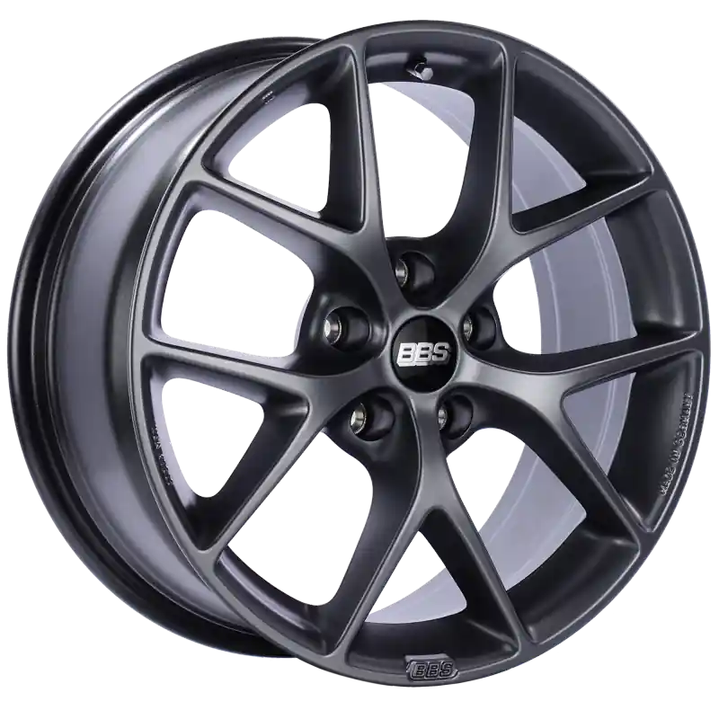 Reduced Price BBS SR 18x8 5x112 ET45 Satin Grey Wheel -82mm PFS/Clip Required
