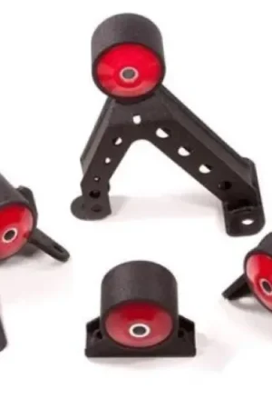 Innovative 07-13 Mitsubishi Evolution 4B11T Black Steel Mounts 75A Bushings Trending
