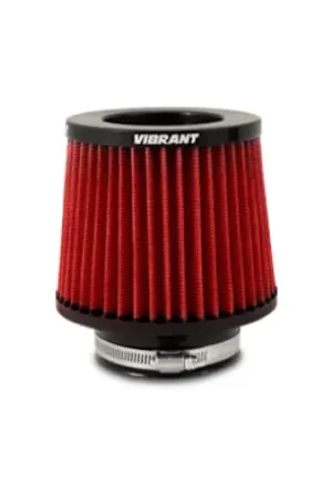 Vibrant The Classic Performance Air Filter (5.25in O.D. Cone x 5in Tall x 3.5in inlet I.D.) Best Price