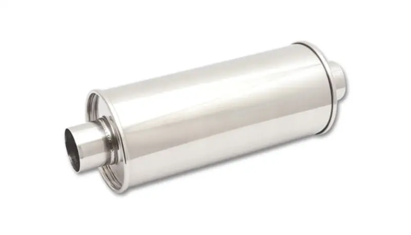 Vibrant StreetPower Round Muff 5in x 9in x 14in long body 3.5in in I.D. x 3.5in out Center-Center In Demand