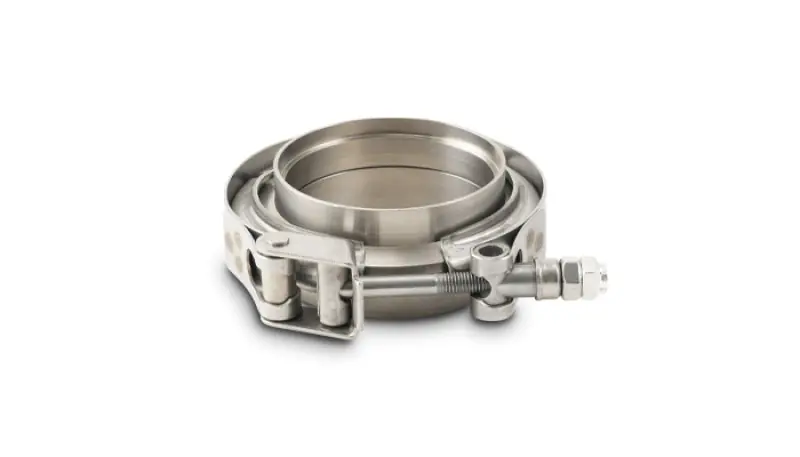 Vibrant Titanium V-Band Flange Assembly for 3.5in OD Tubing Money Back Guarantee