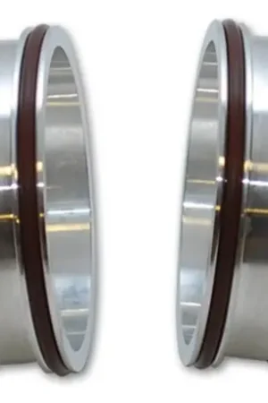 Viral Vibrant Vanjen Aluminum Weld Fittings for 3.5in OD Tubing (for use with part #12567) - Sold In Pairs