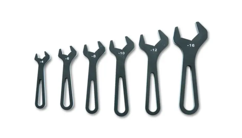 Viral Vibrant Aluminum Wrench Set Set of 6 (AN-4 to AN-16)