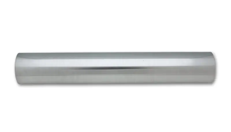 Best Choice Vibrant 1.5in O.D. Universal Aluminum Tubing (18in long Straight Pipe) - Polished