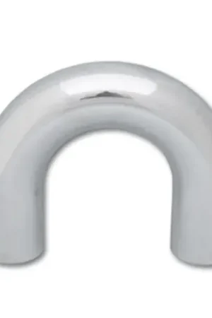 Warranty Included Vibrant 1.5in O.D. Universal Aluminum Tubing (180 degree Bend) - Polished