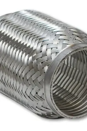 Viral Vibrant SS Turbo FLEX Coupling with Interlock Liner 2.5in inlet/outlet x 4in long