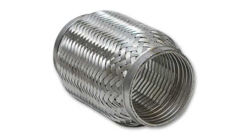 Viral Vibrant SS Turbo FLEX Coupling with Interlock Liner 2.5in inlet/outlet x 4in long
