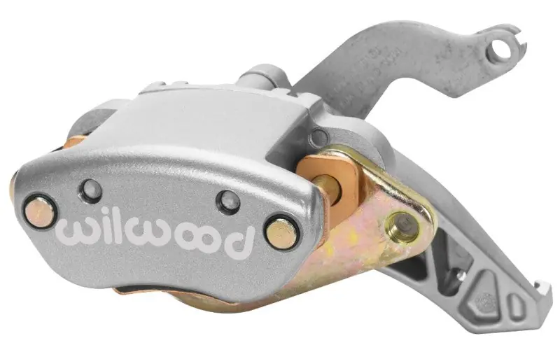 Cheap Wilwood Caliper-MC4 Mechanical-R/H - Silver No Logo 1.19in Piston .81in Disc