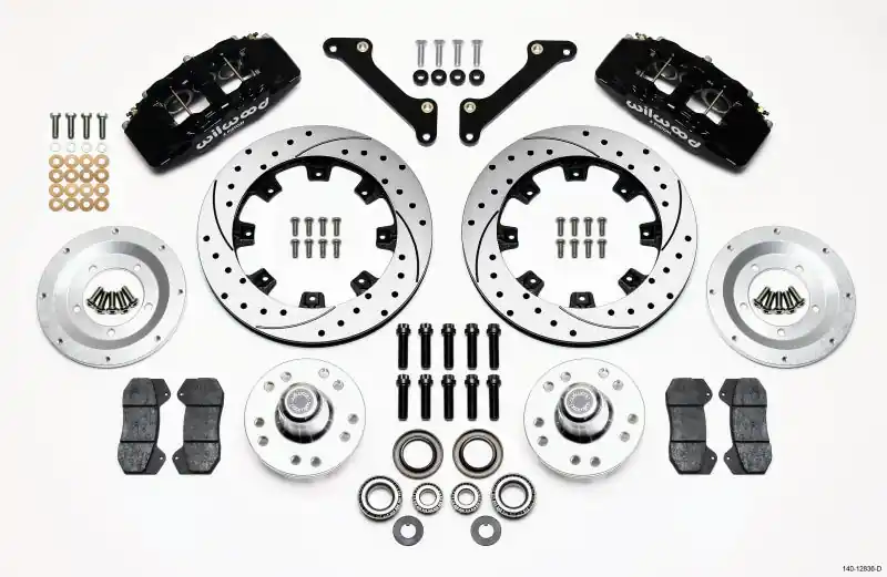 Big Sale Wilwood Dynapro 6 Front Hub Kit 12.19in Drilled 79-81 Camaro