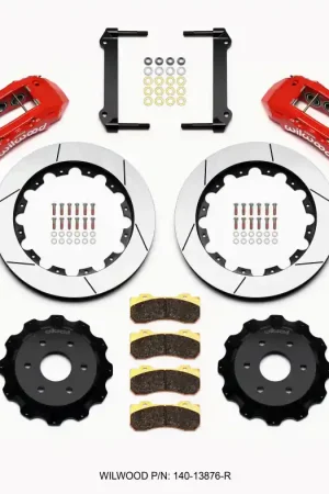Best Seller Wilwood TX6R Front Kit 16.00in Red 1999-2014 GM Truck/SUV 1500